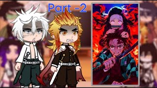 Hashiras react to Kamado siblings  Tanjiro and Nezuko Kamado  Demon Slayer  Part2  Gacha [upl. by Foscalina61]