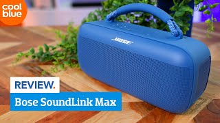 Groots geluid voor een portable speaker  Bose SoundLink Max  Review [upl. by Michael]