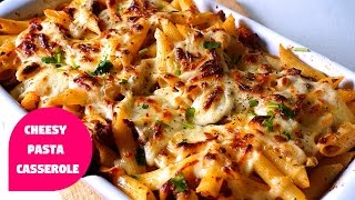 Cheesy Pasta Bake  Pasta Casserole  Ramadan Recipes [upl. by Isador]