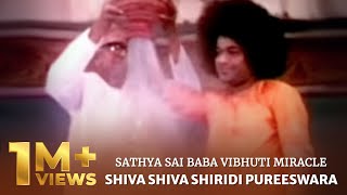 Sathya Sai Baba Vibhuti MIracle  Shiva Shiva Shiridi Pureeswara  Shiridi Sai Abhishekam [upl. by Ahselrac]