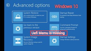 how to enable virtualization if UEFI menu is missing in windows 10 TechArtGaming2 uefibiot [upl. by Htir]