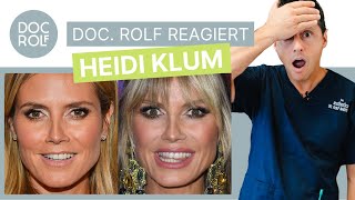 HEIDI KLUM GESICHTSANALYSE – Dr Rolf Bartsch [upl. by Gamin186]