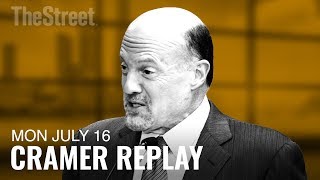 Jim Cramer on Bank of America Citigroup Wells Fargo and Arconic [upl. by Aitat]