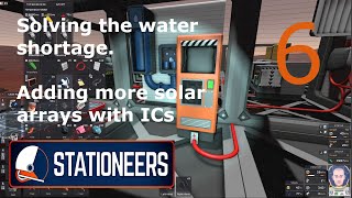 Stationeers episode 6 Water filler ice crushers and more solar power [upl. by Hephzipa8]