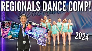 2024 Regionals Dance Competition with Hallie amp Livvy  Hallie Steps In To Fill Last Minute Routine [upl. by Gemmell280]