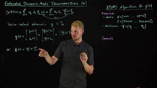 Extended Dynamic Mode Decomposition 4  Koopman modes amp Summary DS4DS 808 [upl. by Chelsie]