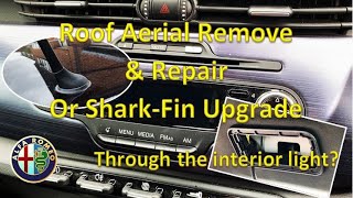 Alfa Romeo Giulietta Roof Aerial Upgrade and Repair [upl. by Clower105]