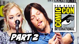 Walking Dead Comic Con 2014 Panel  Part 2 [upl. by Assirahc]