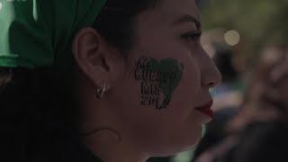 Abortion rights supporters join Mexico City march for International Safe Abortion Day [upl. by Bucky]