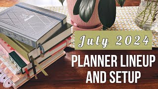 July 2024 MidYear Planner Lineup and Setup Whats Changing [upl. by Fiore]