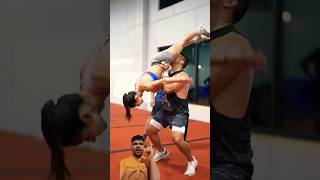 HARDEST SKILL I EVER DONEsportshorts acro cheer stunts workout fitness shorts [upl. by Rednav]