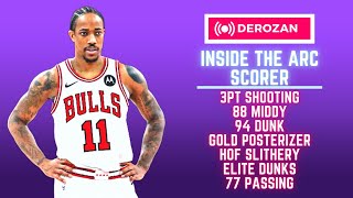 BEST DEMAR DEROZAN BUILD ON NBA 2K24 NEXT GEN WITH 88 MID RANGE SHOT [upl. by Ytsirhk225]