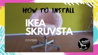 IKEA Skruvsta Pink Fur Cover by Rockin Cushions [upl. by Oliric74]