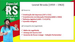 Especial Rio Grande do Sul  Geografia História e Literatura  Ao vivo [upl. by Nytsyrk]