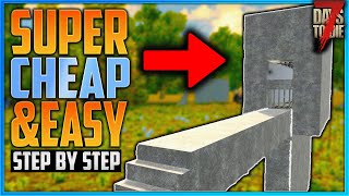 This is MY FAVOURITE Horde Base Design Stepbystep Tutorial  7 Days To Die 2023 [upl. by Attezi]