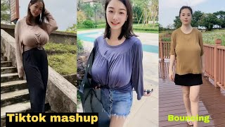 Bouncing 🍑🍌 big bank challenge 2024 tiktok mashup 2024 tiktok tiktokmashup2024 bigbank [upl. by Beebe]