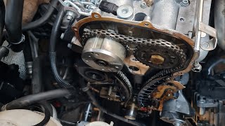 Golf 6 14 TSI Steuerkette wechseln timing chain replacement [upl. by Jill248]