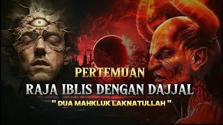 PERTEMUAN IBLIS DENGAN DAJJAL PERTEMUAN DUA MAHKLUK LAKNATULLAH [upl. by Htebazle]