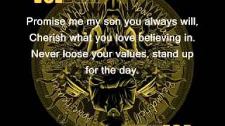 volbeat  fallen with lyrics [upl. by Olimac]