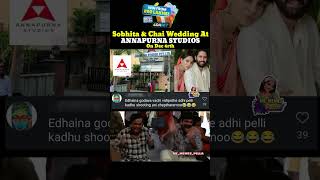 Naga chaitanya And Sobhita Dulipalla Wedding At Annapurna Studios sobhitadhulipala nagachaitanya [upl. by Moneta564]