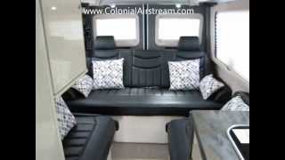 Mercedes Sprinter RV Conversion Limo Style  Airstream Interstate 231quot Lounge Floor Plan [upl. by Bugbee]