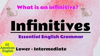 Infinitive form of verbs [upl. by Ludeman]