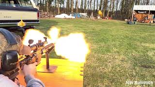 50cal Beowulf Flame On 🔥 AR15 50 Boom [upl. by Bresee920]