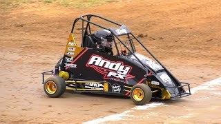 Junior Quarter Midgets Heat 7 Laang Speedway 24112024 [upl. by Aika234]