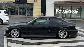 POV  Street Drift  First test new coilovers  Maxpeedingrods  bmw e 36 m50B25 [upl. by Niarb965]