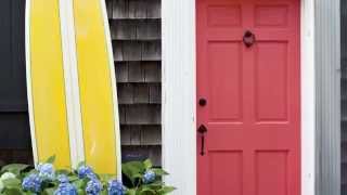 Paint Color Ideas for Your Front Door  Seaside Design  Coastal Living [upl. by Ylevol647]