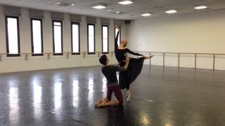 Romeo and Juliet rehearsals  Alina Somova amp Roberto Bolle Teatro alla Scala [upl. by Imot]