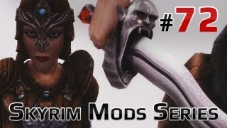 ★ Skyrim Mods Series  72  HD Leather Armor Seranas Vampiric Sword UNP CBBE Dawnguard [upl. by Drus]