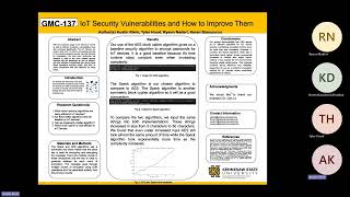 GMC 137 IoT Security Vulnerabilities and How to Improve Them [upl. by Llemert423]