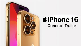 iPhone 16 Pro Max Concept Trailer Design 3D  DrTech [upl. by Nilats]