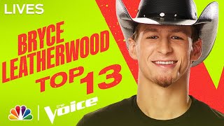 Bryce Leatherwood Performs George Straits quotAmarillo by Morningquot  NBCs The Voice Top 13 2022 [upl. by Wildermuth]