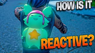 The CUTEST Backbling In Fortnite How Is The GUFFIE STUFFIE Backbling Reactive [upl. by Betteann]