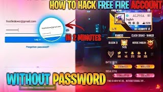 Free Fire ID Hack कैसे करें  How To Hack Free Fire ID only 2 minutes 🤯  Garena Free Fire [upl. by Ardnalak]