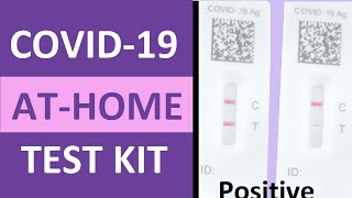 How to Take a COVID19 Antigen Home Test Flowflex  Positive vs Negative COVID19 Test [upl. by Kwan]