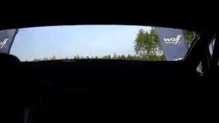 Adrien Fourmaux massive 69M jump onboard Rally Finland [upl. by Egidio987]