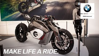 BMW Motorrad Days 2019  Vision DC Roadster [upl. by Ycak774]