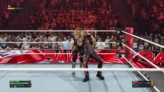 W2K24 Gameplay PC Nikkita Lyons Vs Tamina [upl. by Trebled]