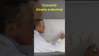 ⚡COVERTIR BINARIO A DECIMAL maths electricos automobile [upl. by Nnasus]