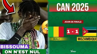 Mali vs Mozambique 1  1  Grosse révélation de Bissouma [upl. by Oahc]