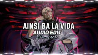 Ainsi ba la vida  official edit audio [upl. by Asital]