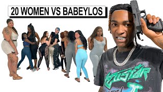 20 WOMEN VS 1 RAPPER BABEYLOS Gone Wrong [upl. by Judith794]