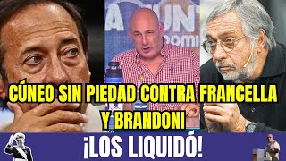 🔥SANTIAGO CÚNEO SIN PIEDAD CONTRA LOS CIPAYOS DE GUILLERMO FRANCELLA Y LUIS BRANDONI santiagocuneo [upl. by Ricardo119]