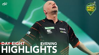 INCREDIBLE STANDARD  Day Eight Evening Highlights  202324 Paddy Power World Darts Championship [upl. by Madancy]