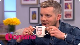 Russell Tovey On Playing A Closeted Footballer In New Film The Pass  Lorraine [upl. by Moffitt]