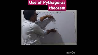 Use of Pythagoras theorem [upl. by Faustina]