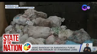 Dosedosenang bangkay sa Barangka Public Cemetery ilegal na hinukay at itinambak lang  SONA [upl. by Latashia418]